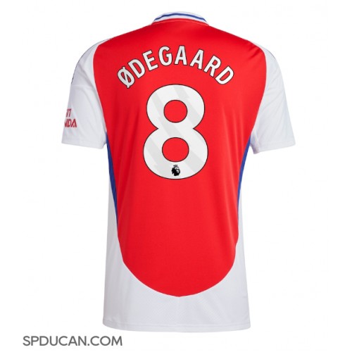 Muški Nogometni Dres Arsenal Martin Odegaard #8 Domaci 2024-25 Kratak Rukav